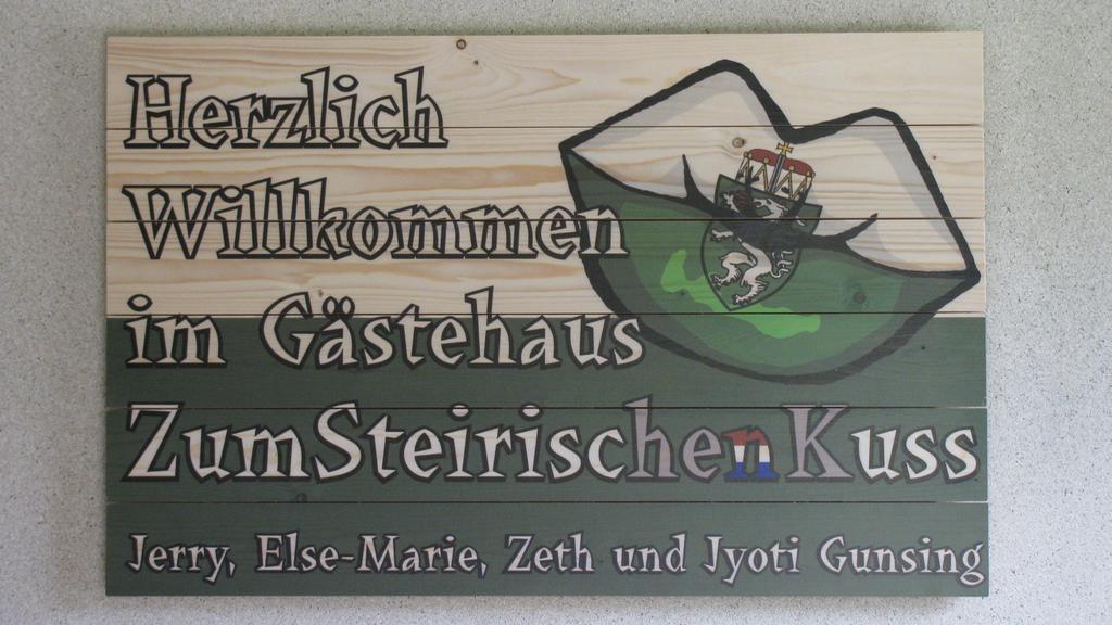 Gaestehaus Zum Steirischen Kuss Aich  Eksteriør bilde